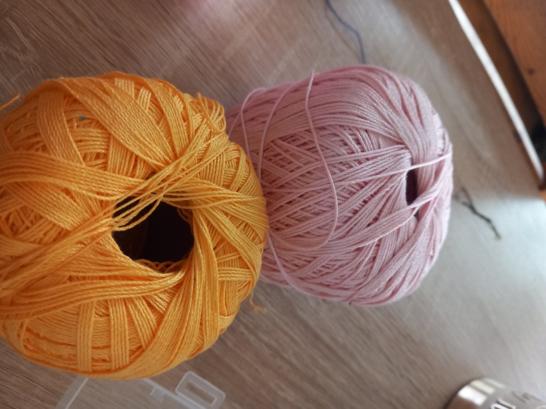 Lana: 5 pelotes de coton occasion – Usato da Miecourt venduto da Marly1 2