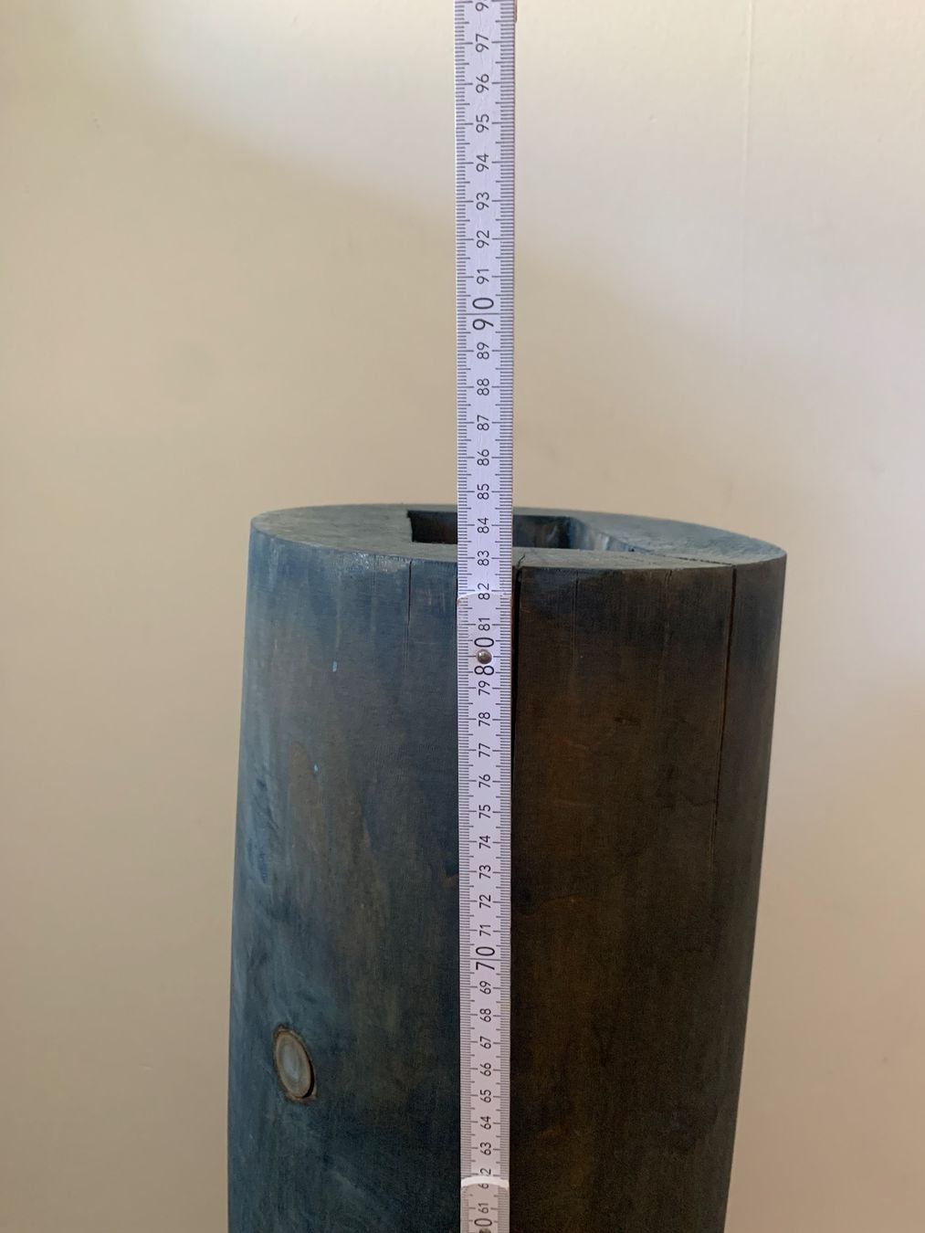 Sculptures & Statues: Minimale Holzskulptur blau – D'occasion à Zürich par mnnw 4