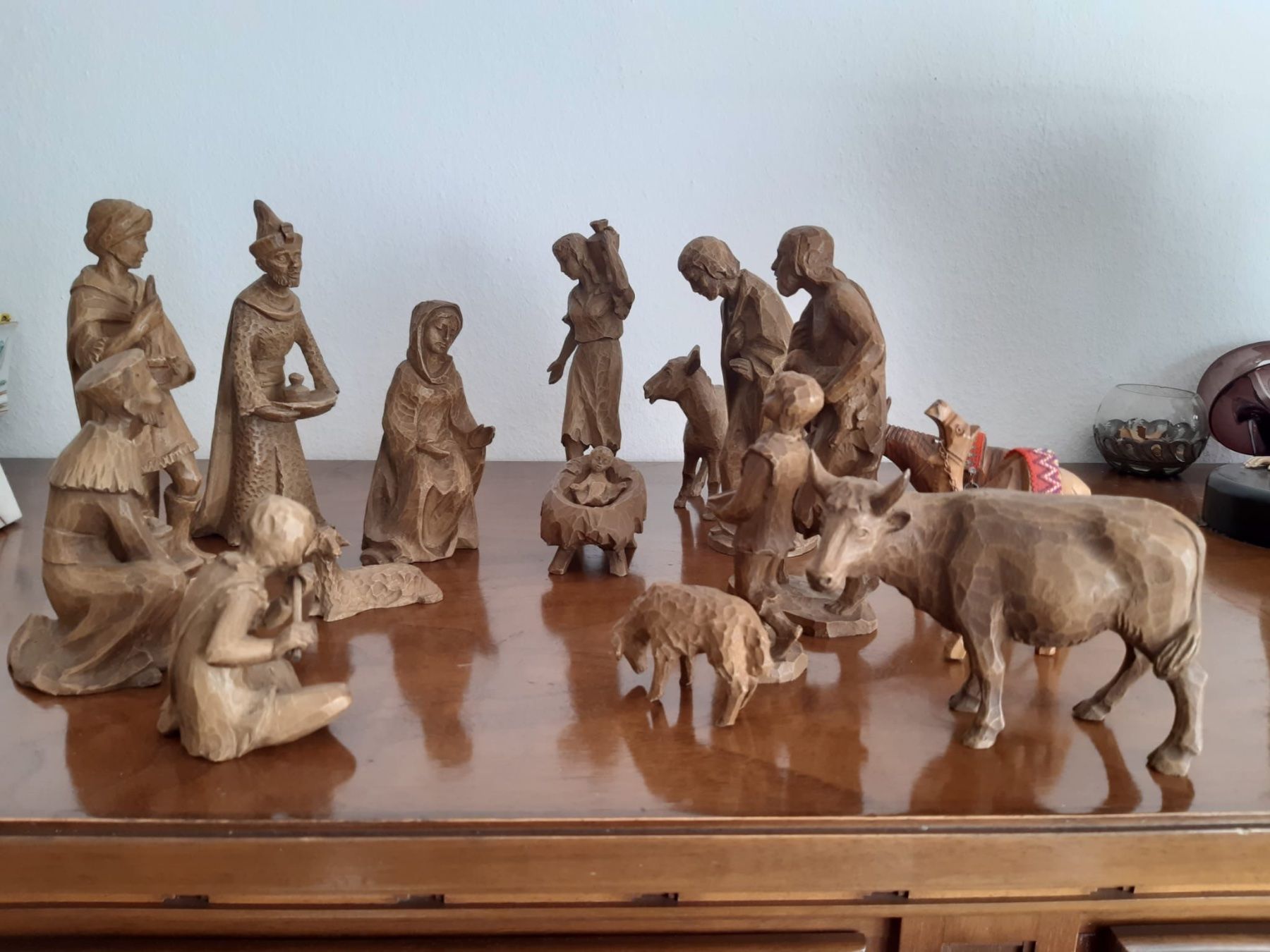 Tutte le decorazioni: Weihnachtskrippe Figuren Set Weihnachten – Usato da Luzern venduto da Sontru