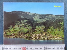 GERSAU LU AK VOM SEE AUS GESEHEN