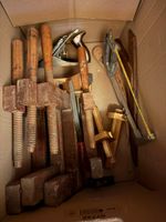 Werkzeug Set Holzspanner Hobel und Säge gebraucht