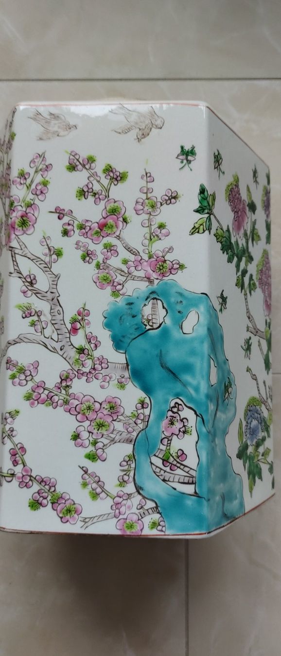 Vasen & Gefässe: Antik Chinesische Vase mit Blumen Motiv. – Gebraucht aus Schaffhausen von gbsh2013 3