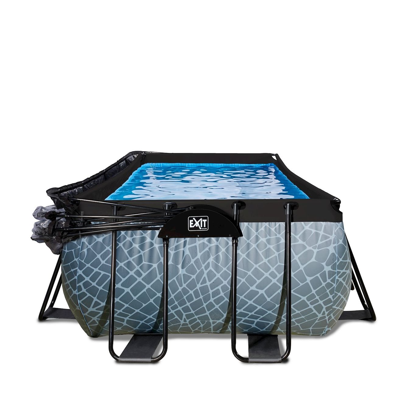 Piscine: Stone Pool 540x250x100cm mit Sandfilterpumpe und Abdeckung – Nuovo e nell'imballaggio originale da Wängi venduto da LiqKojote 5
