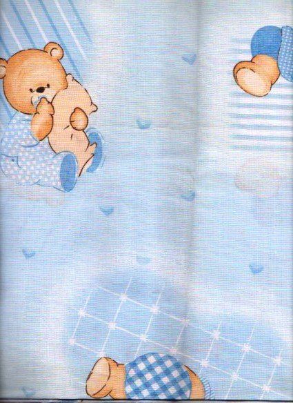 Tissus: Baumwollstoff  130 x 75 cm Bärchen – Neuf (Voir description) à Basel par Happybaer 1