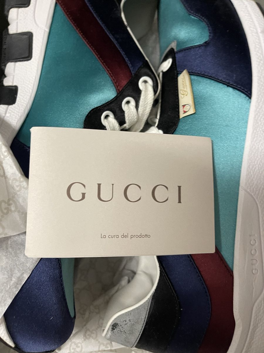 Gucci Scarpe da uomo: Gucci Sneaker Gr. 42 (8+) Herrenmodell – Nuovo (secondo la descrizione) da Adliswil venduto da JadrankaR