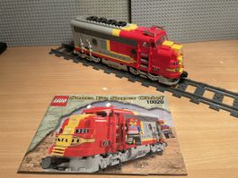 LEGO Santa fe SUPER CHIEF lokomotive 10020