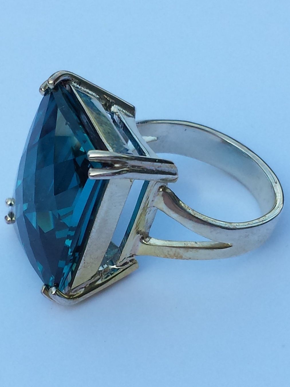 Ringe: Ring mit blauem Topas Grösse 54 – Neu (gemäss Beschreibung) aus Zürich von benedikt12 9