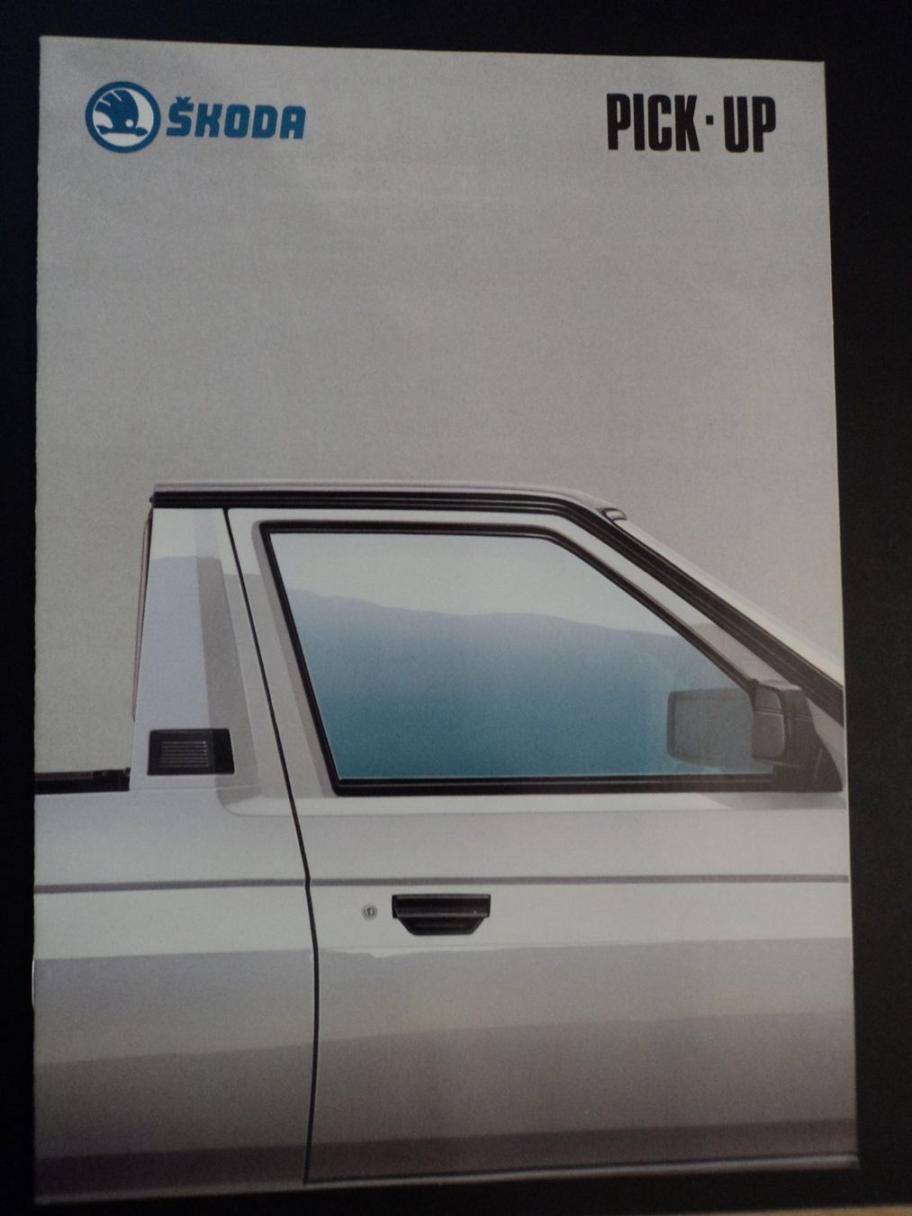 Skoda Documenti: Prospekt Skoda Pick-Up  1990er – Usato da Schwarzenburg venduto da modelCARama 1