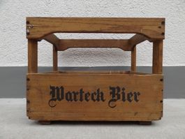 alte Holzkiste WARTECK BIER Kiste Bierkiste Harass