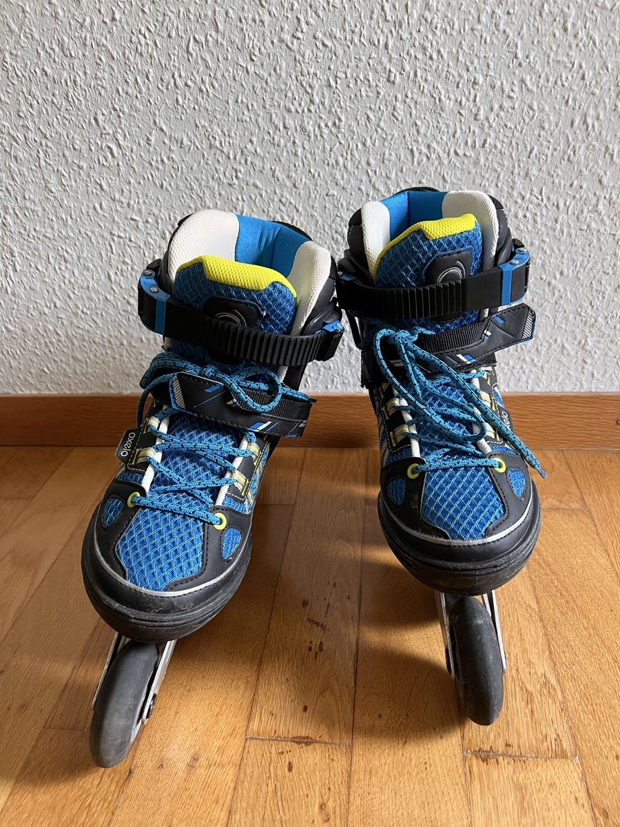 Oxelo Pattini in linea & Pattini a rotelle: Inline Skates Oxelo 38-41 – Usato da Zürich venduto da Azzurro6 1