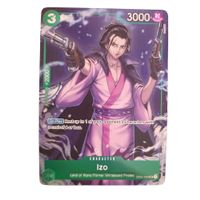 Izo promo  bandai festival english one piece card game NM