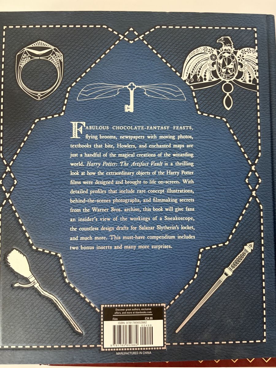 Libri: Harry Potter The Artifact Vault Buch neu – Nuovo (secondo la descrizione) da Oppligen venduto da anj_958g 6