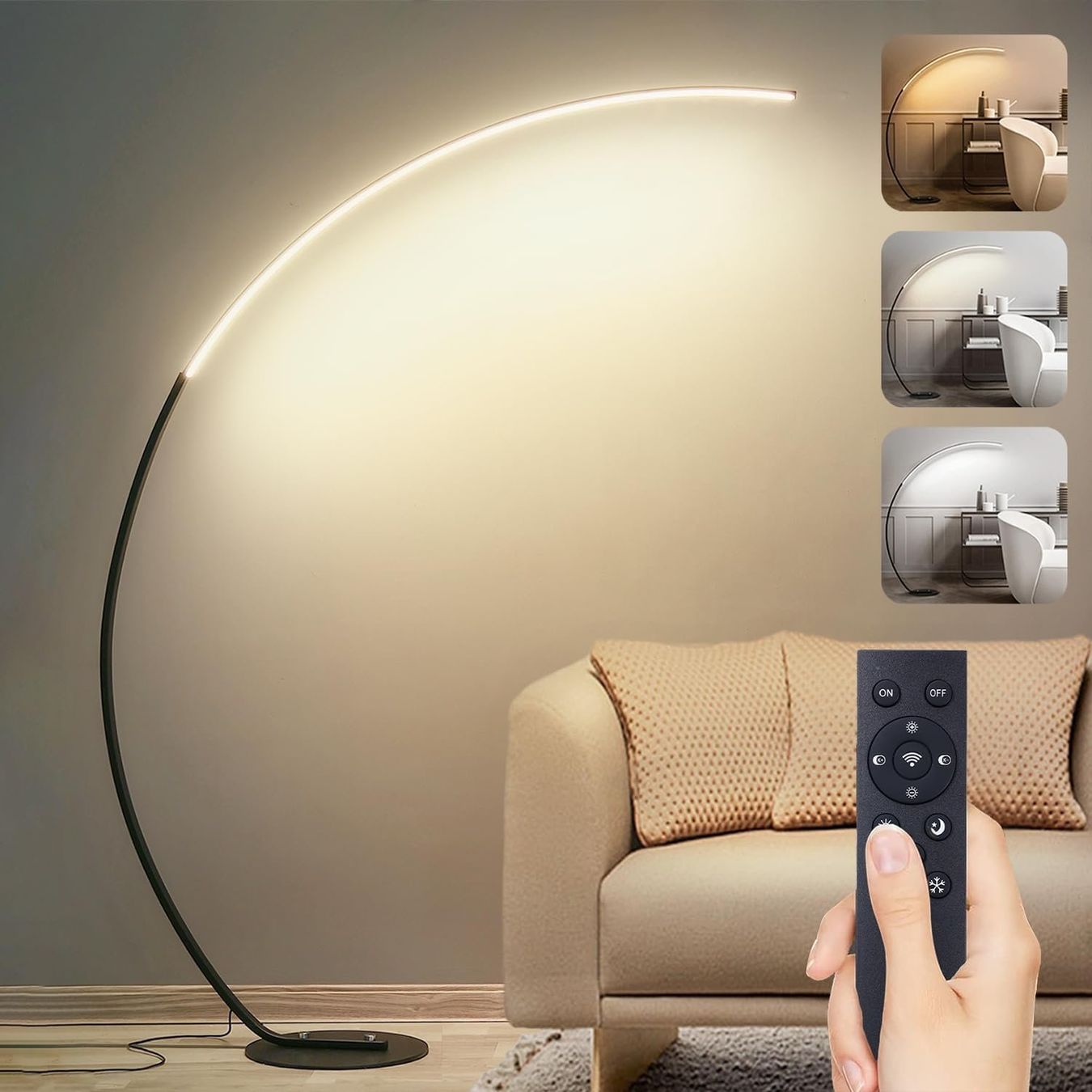 Lampes: Stehlampe Dimmbar Bogenlampe Wohnzimmer 25W Stehleuchte – Neuf avec emballage d'origine à Hundwil par Stallone6