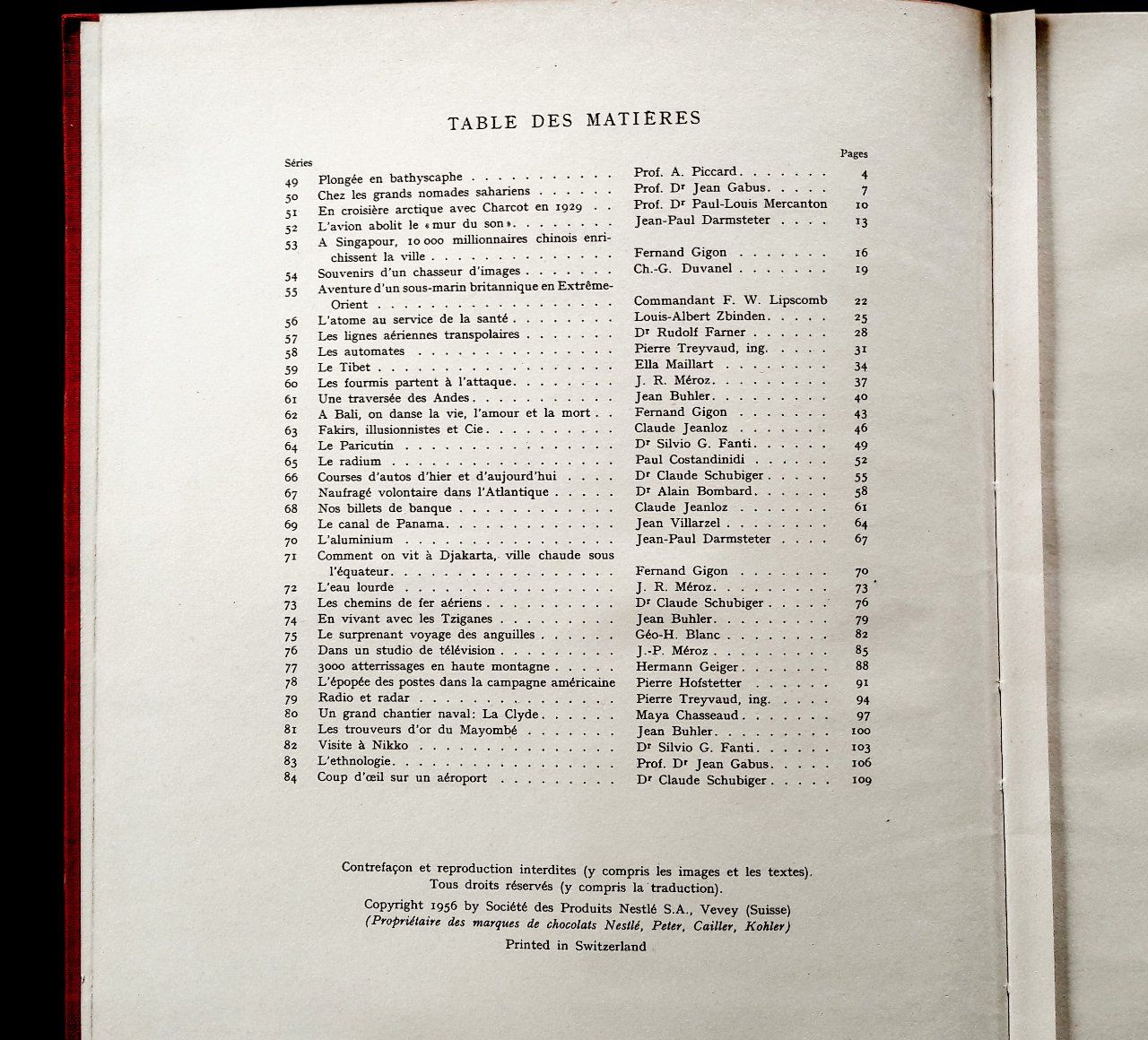 Bücher: Sciences, découvertes vol. 2 NPCK 1956 – Gebraucht aus Tavannes von Nekosumi 1