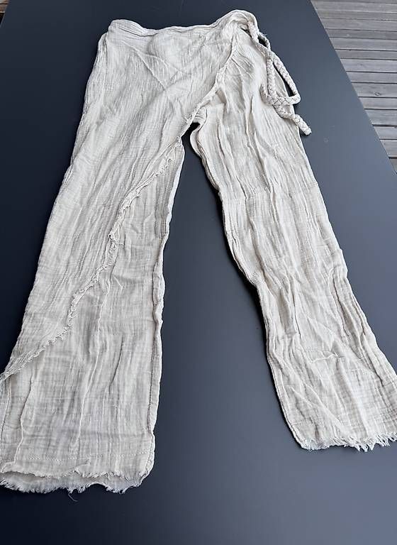 Hosen: Wickelhose in Beige – Gebraucht aus Rudolfstetten von krach 1