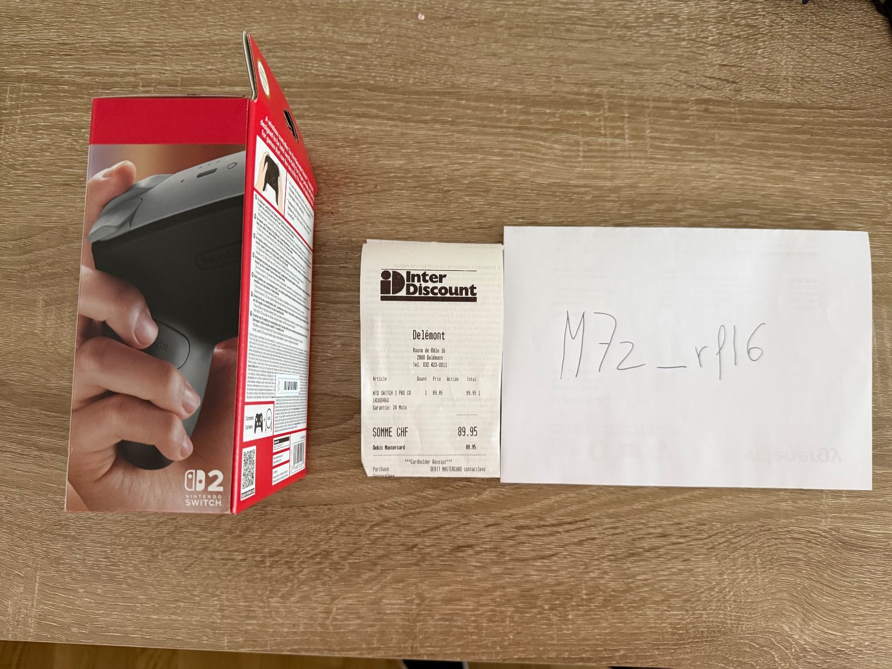 Controller: Manette Nintendo Switch 2 Pro Controller neuve – Neu und originalverpackt aus Delémont von m7z_rfl6 3