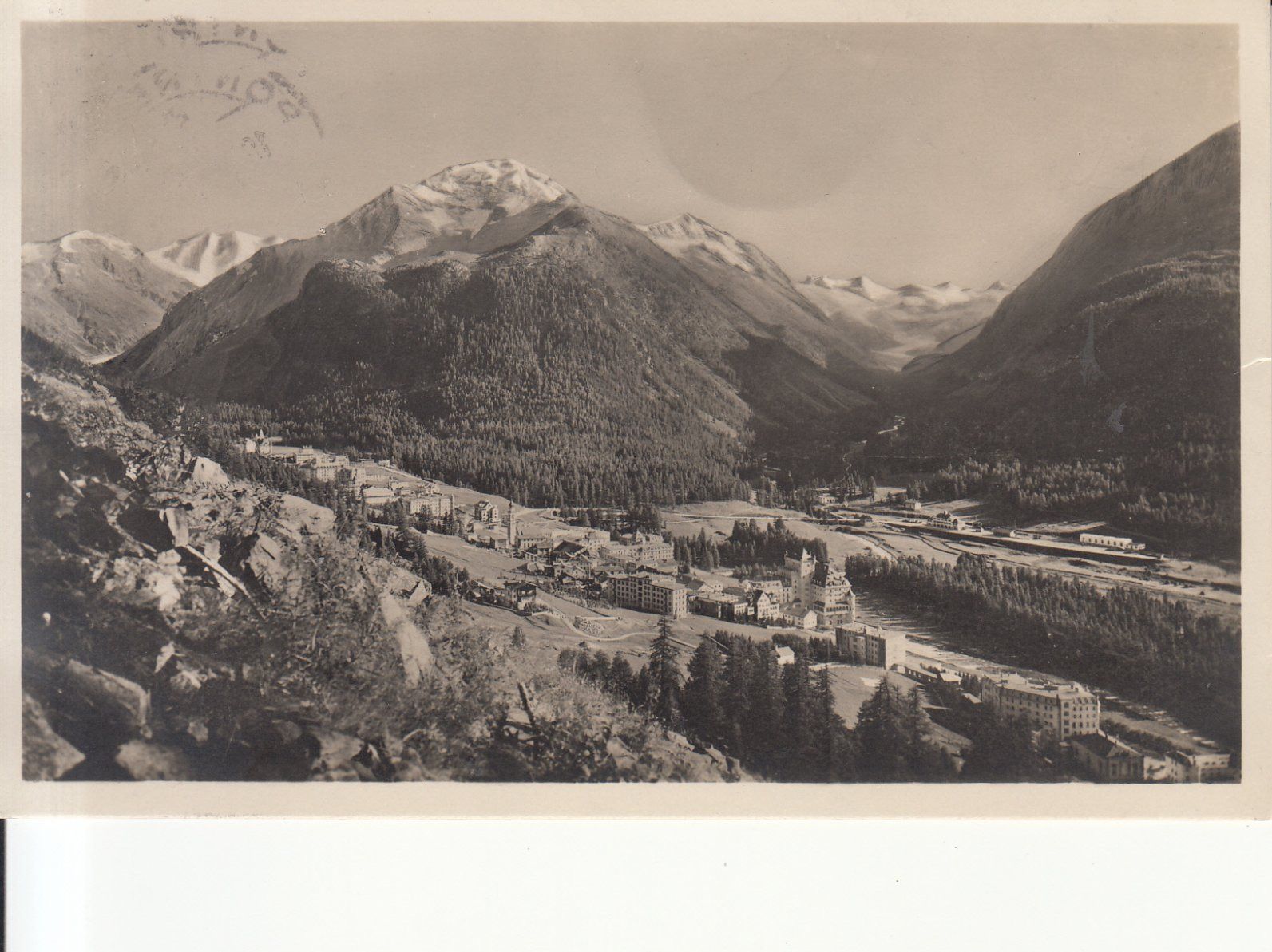 Cartoline postali: Pontresina 1928 – Usato da Bürglen TG venduto da StampGraf