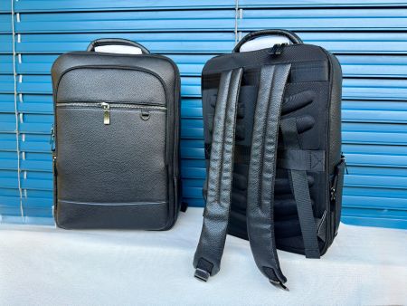 Sac à dos de bureau noir élégant - Eleganter Büro-Rucksack
