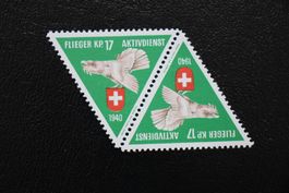 FLIEGER KP. 17 AKTIVDIENST 2er Block 1940