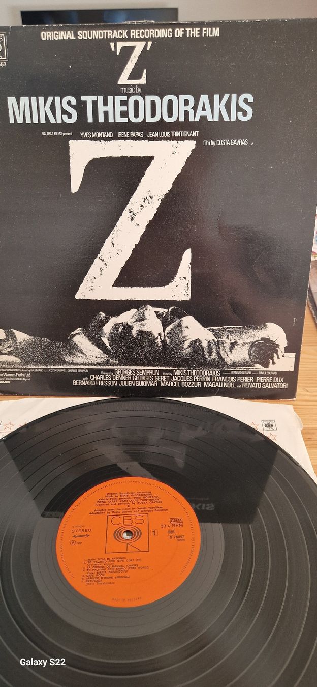 Dischi in vinile: Vinyle "Z" Mikis Theodorakis (CBS, 1969) – Usato da Yvonand venduto da RF-VINYL