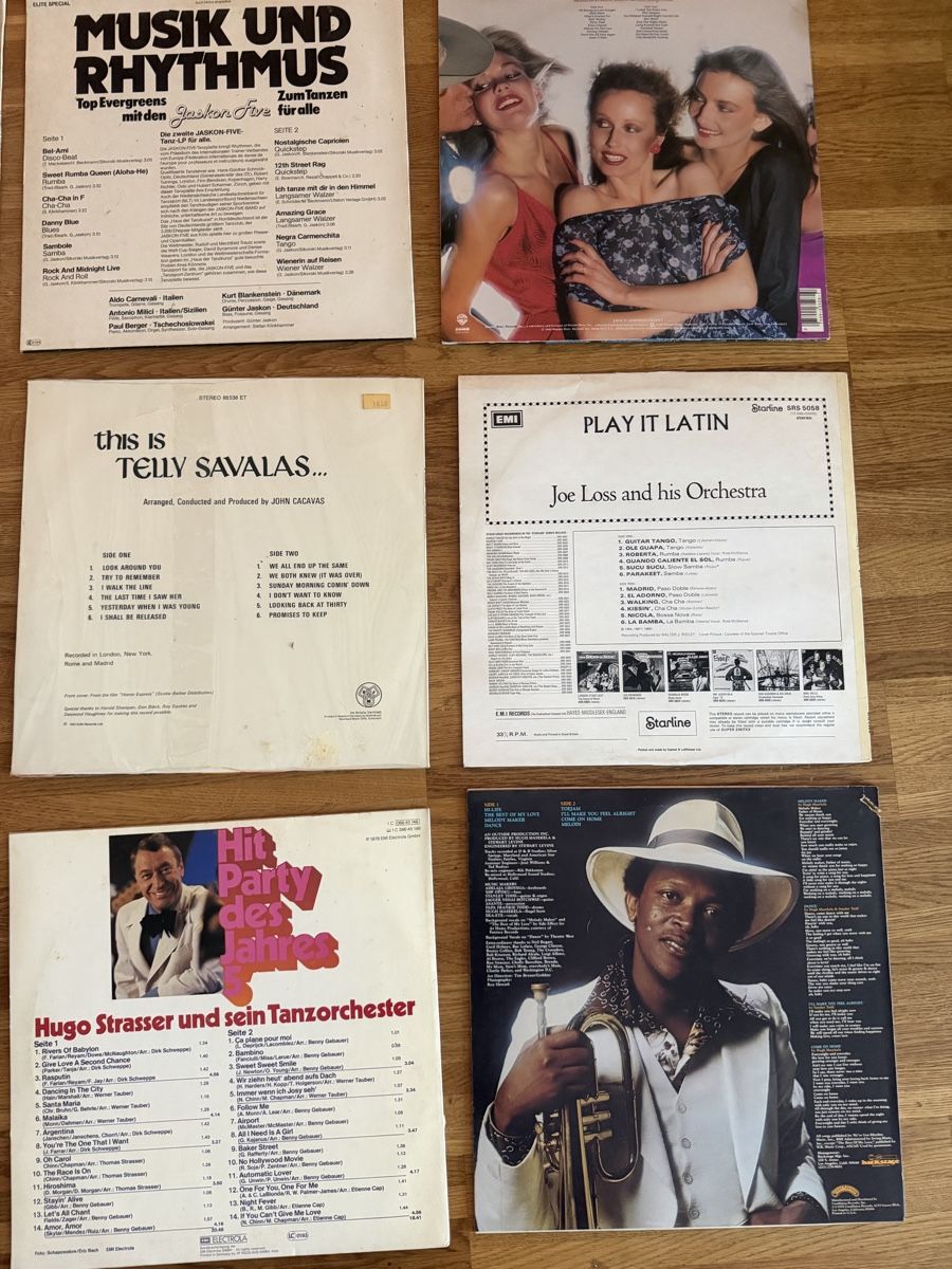 Dischi in vinile: Schallplatten-Sammlung von 12Stck. – Usato da Buchs ZH venduto da scarah 3