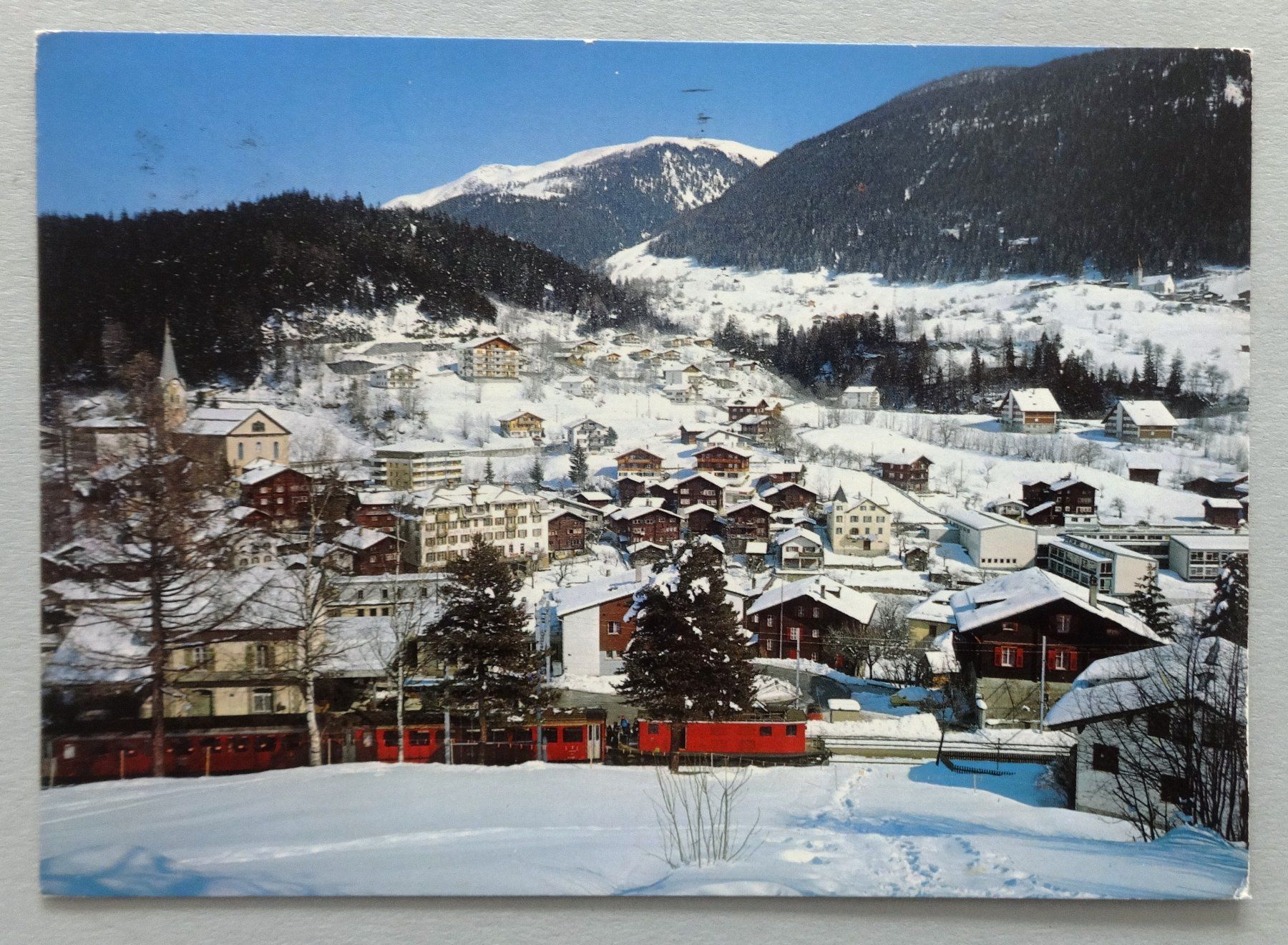 Cartoline postali: Fiesch 1800 m, Wallis – Usato da Fétigny venduto da Billy2miny