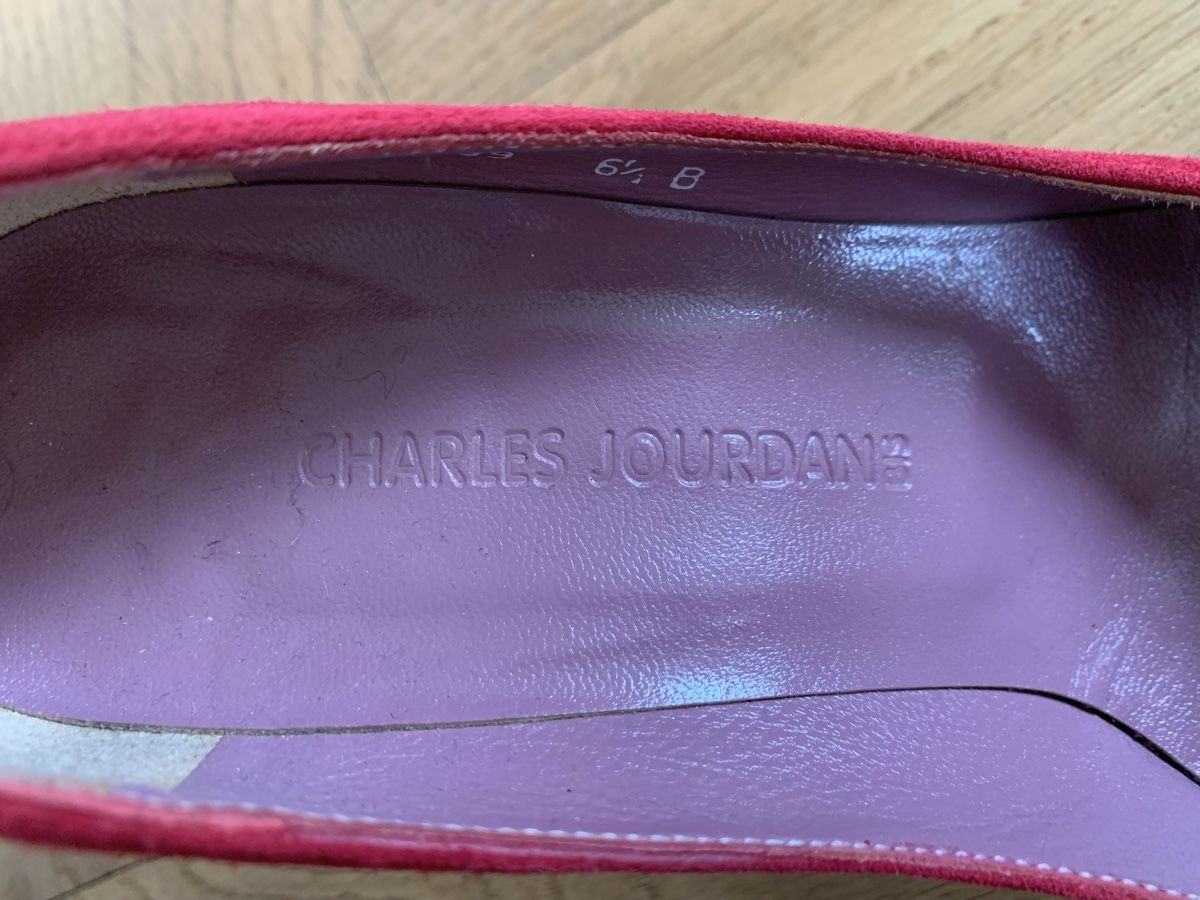 Scarpe da donna: Rote Charles Jourdan Pumps, Grösse 37.5/38 – Usato da Zürich venduto da lkb_vs8l 3