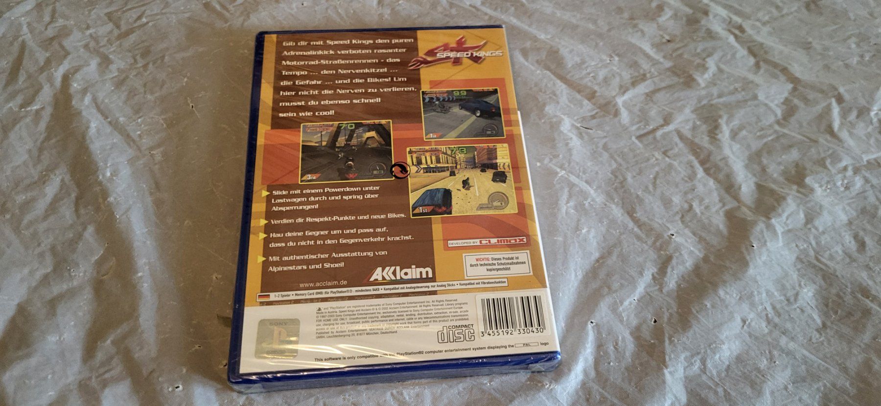 Giochi: Speed Kings  PS2 Original sealed – Nuovo e nell'imballaggio originale da Gretzenbach venduto da Uli1980 2