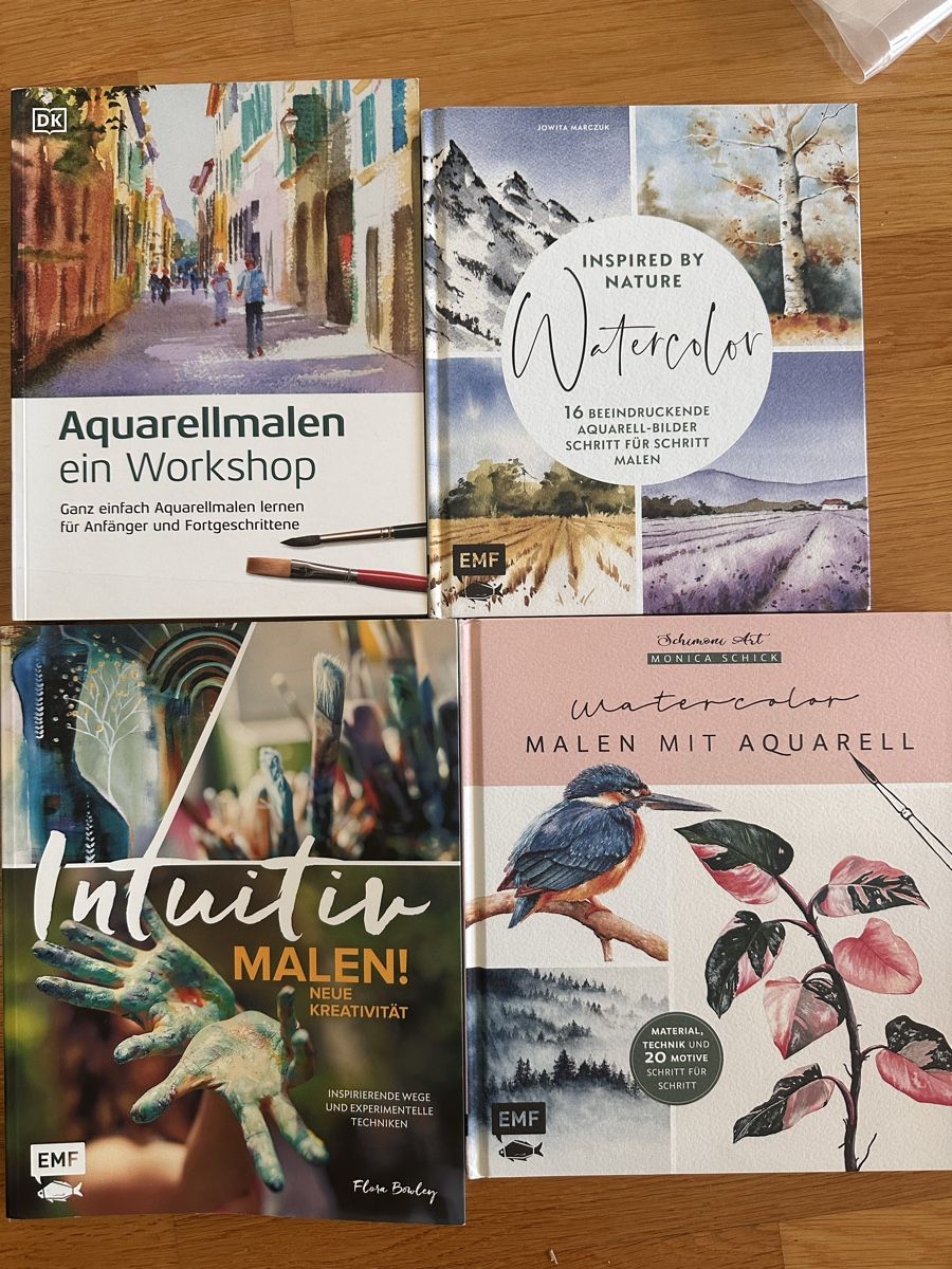 Bücher: 4 Malbücher – Neu (gemäss Beschreibung) aus Wetzikon ZH von s.ochsner
