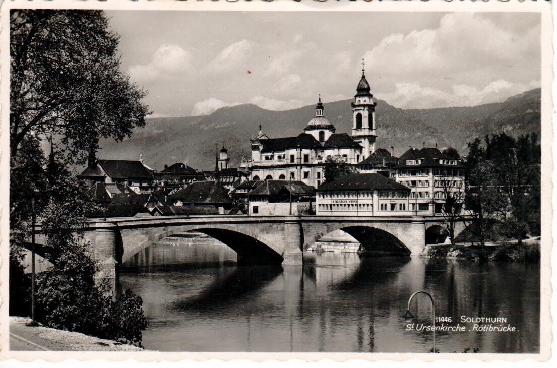 Ansichtskarten: Solothurn – Gebraucht aus Wolhusen von Curver9