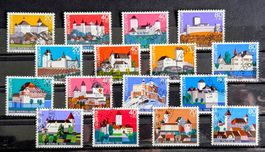 PRO PATRIA 170 -185 4 SÄTZE SCHLÖSSER KOMPLETT 1976 -1979 ET