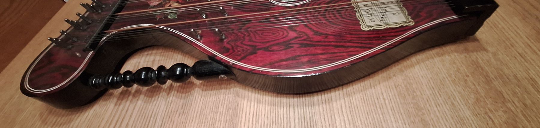 Musikinstrumente: Zither Hostettler Bern  – Gebraucht aus Adlikon b. Andelfingen von Kraemse 7