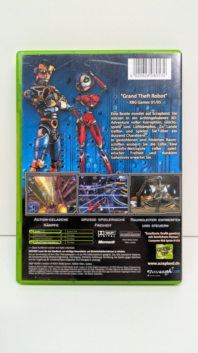 Spiele: Scrapland - XBox Classic – Gebraucht aus Menziken von mame18 2