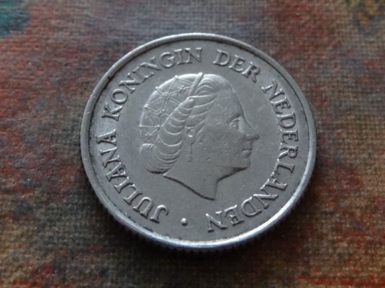 Tutti le monete: PAYS-BAS  Nederland  25  Cent  1950 – Usato da Romanel-sur-Lausanne venduto da Swift13 1