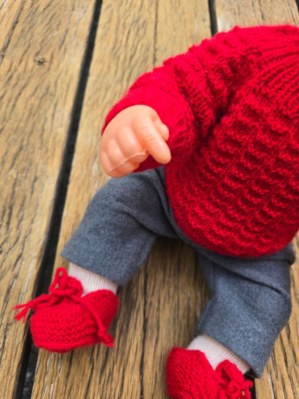 Bambole: vintage Puppe mit Kleidung – Usato da Romanshorn venduto da Rachacha 6
