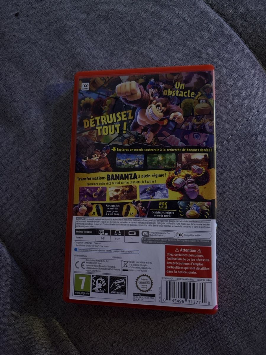 Giochi: Jeu Nintendo Switch Donkey Kong – Nuovo (secondo la descrizione) da Villeneuve VD venduto da Edi_h 2