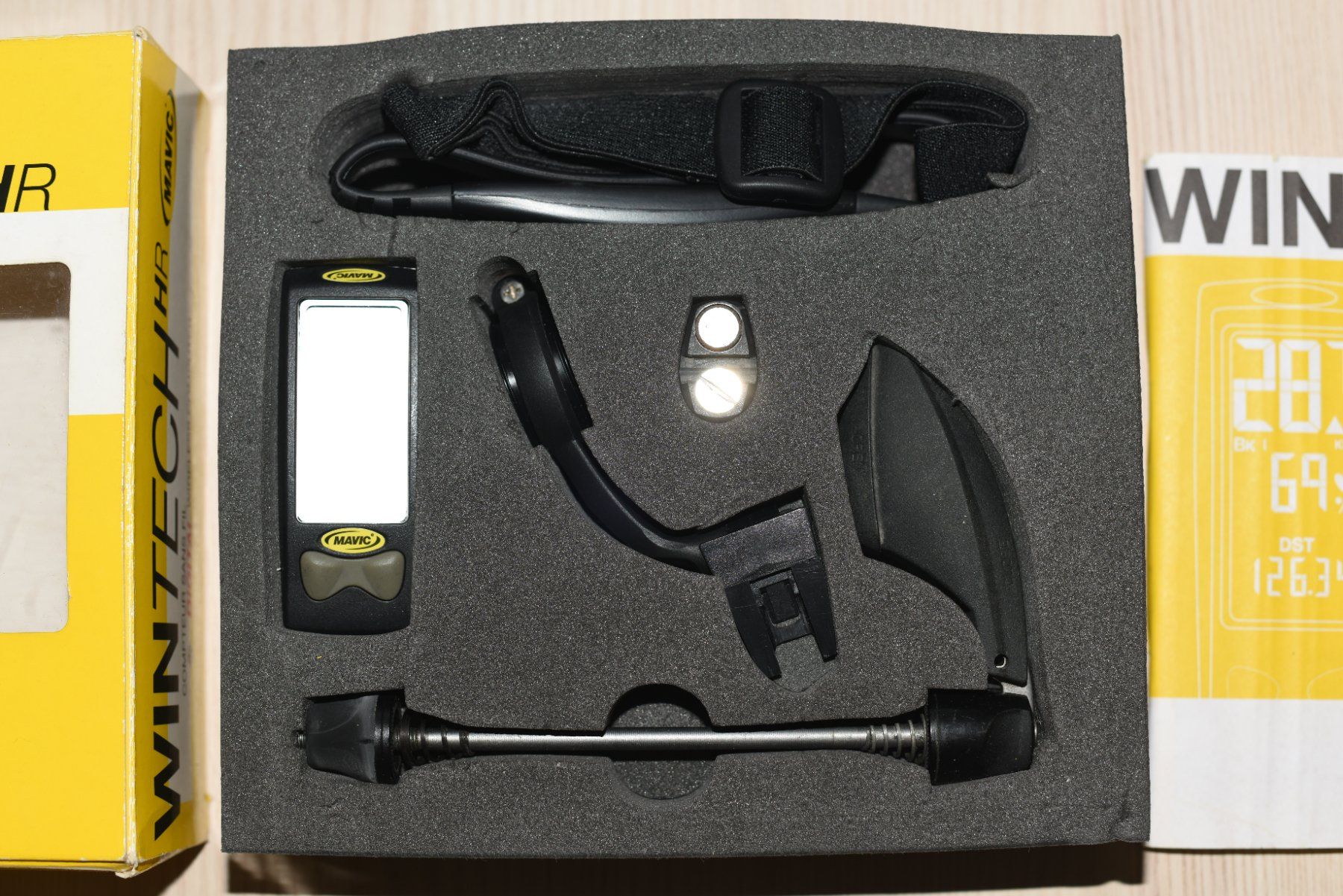 Mavic Pezzi di ricambio: MAVIC Compteur pour vélo Wintech HR – Usato da Fribourg venduto da Ratelbus 1