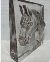 Vintage Glass Horse Sculpture Pukeberg Sweden SAK