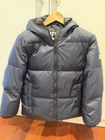 Diesel Winterjacke, Gr. 10 Jahre, Top Zustand, Blau!