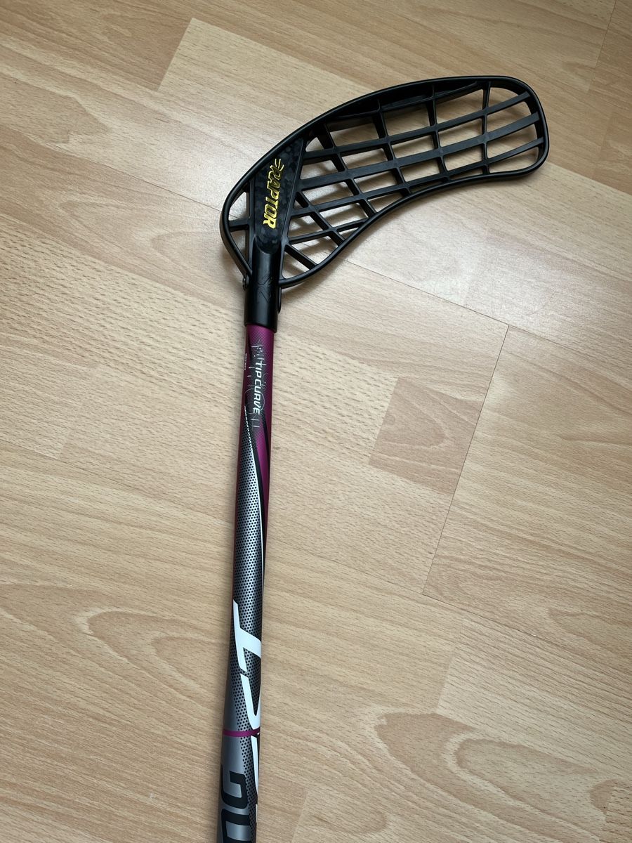 Unihockey: Salming Kickzone 87 cm, rechts, neu. – Nuovo e nell'imballaggio originale da Aarau Rohr venduto da Sheeno 1
