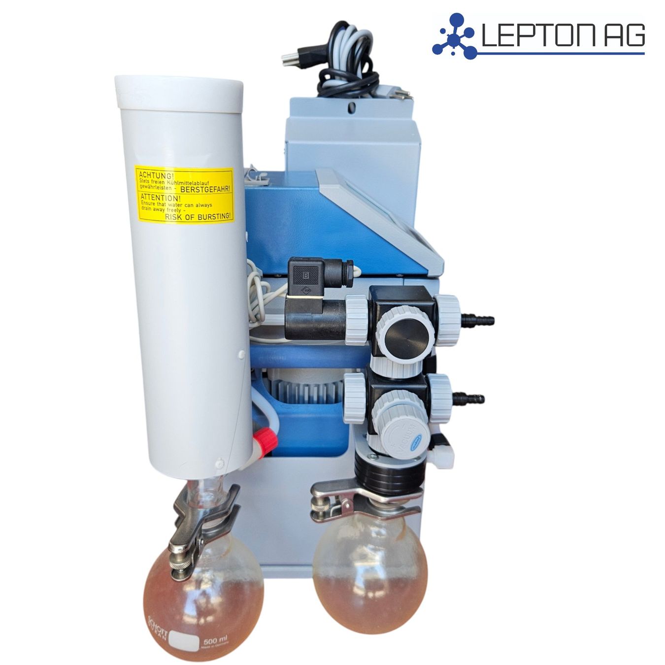 Accessori da laboratorio: Vacuubrand PC511 Vakuum-Pumpsystem & CVC II Vakuumcontroller – Usato da Niederdorf venduto da LeptonAG_Labor 4