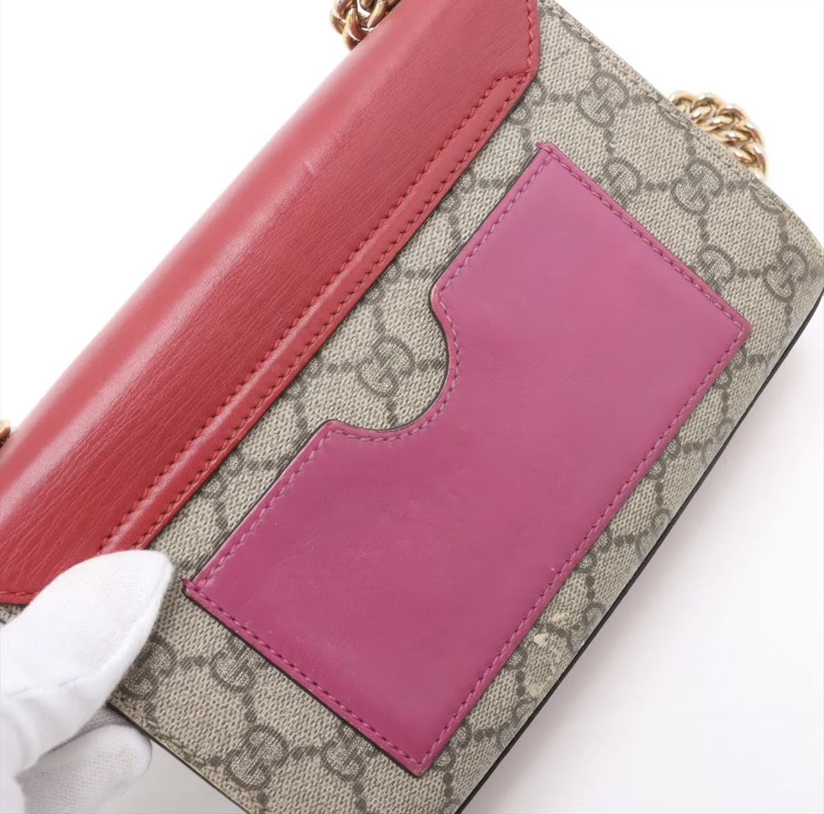 Gucci Borse da donna: Gucci GG Supreme Padlock Chain Shoulder Bag – Usato da Flawil venduto da HeritageAtelier 4