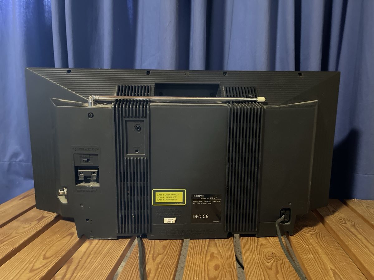 Sony Minidisc: Sony Minidisc System, ZS-M7 Nr.2 – Usato da Laufenburg venduto da smoritz01 1