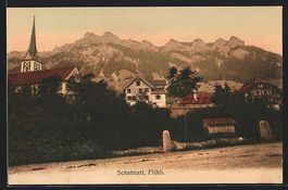 Flühli /LU, Schafmatt, Ortspartie mit K