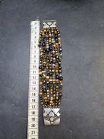 bracelet argent et perles
