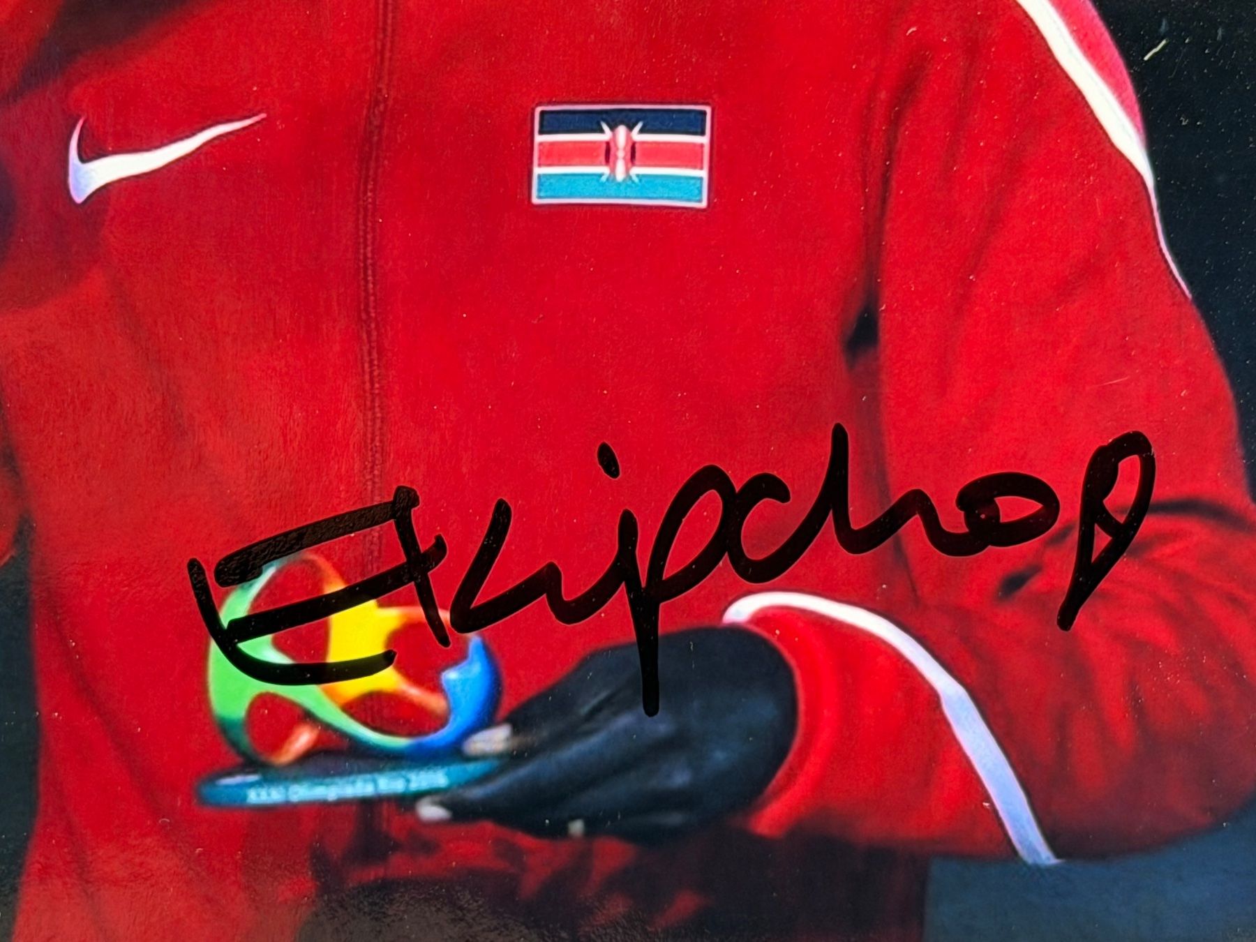 Autografi: ELIUD KIPCHOGE NIKE ALPHAFLY MARATHON AUTOGRAMM HANDSIGNIERT – Nuovo (secondo la descrizione) da Remigen venduto da Reto1318 1