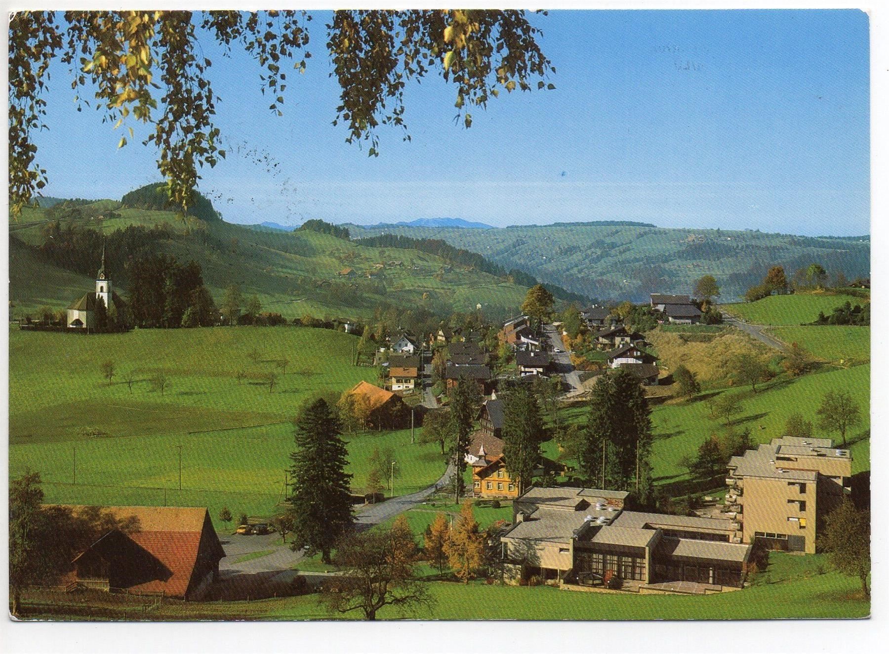 Cartoline postali: SCHWARZENBURG Ferienzentrum Matt – Usato da Jona venduto da philajona