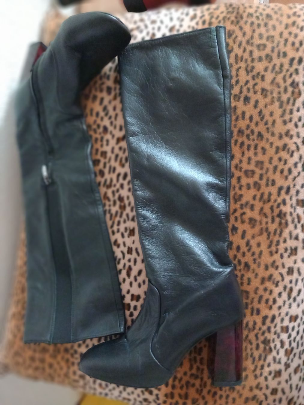 Scarpe da donna: Echt-Lederstiefel Gr. 36, schwarz – Usato da Wanzwil venduto da lonelybeachhouse 7