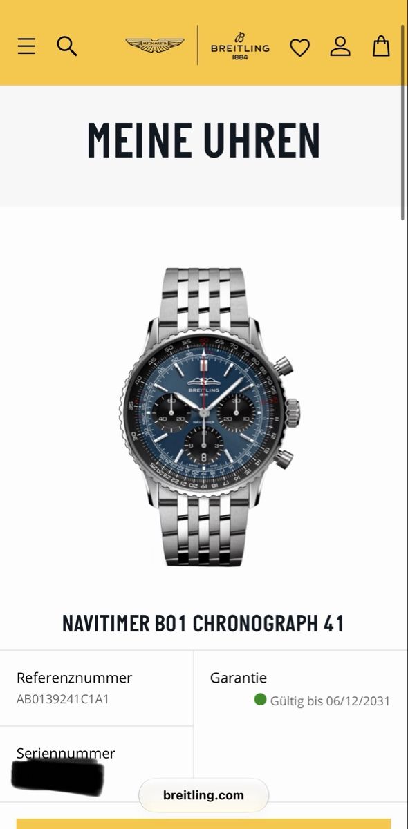 Breitling Uhren: Breitling Navitimer B01 Chronograph 41mm – Neu (gemäss Beschreibung) aus Rossrüti von MarktKompass 9
