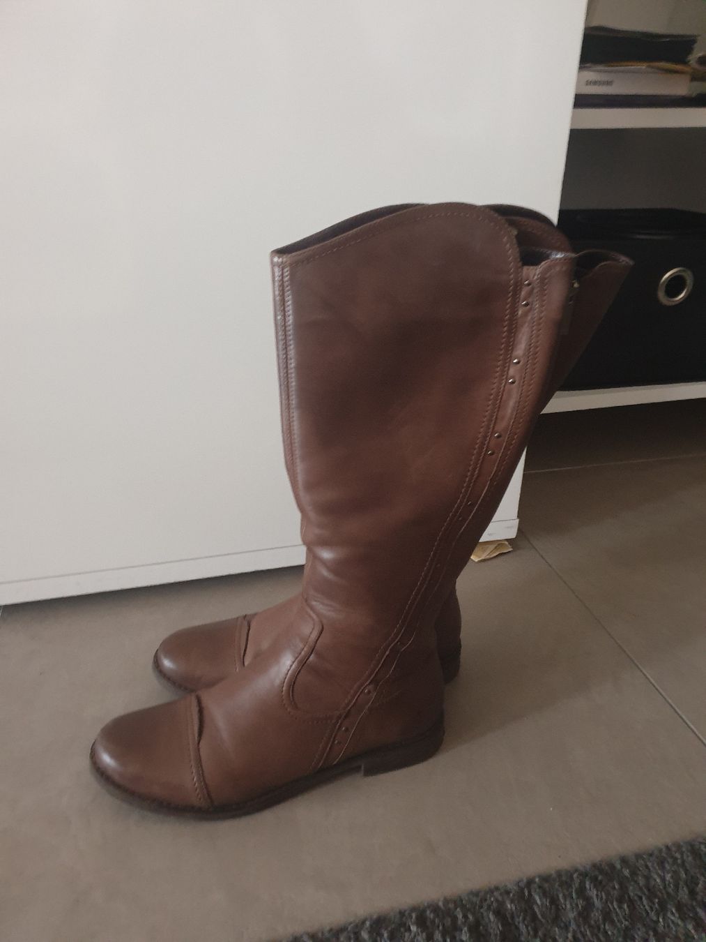Scarpe da donna: Braune damenstiefel grösse 41 – Usato da Welschenrohr venduto da TEO2017